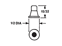 Annular Groove Cap (For Annular Groove Shoulder Studs)