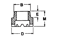 Full Thread Arc Weld Stud Ferrule