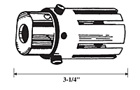 Headed Concrete Anchor & Shear Connector Chuck (1-1/4 in & 1-3/8 in)