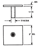 Drive Plate 2 in. Square