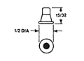 Annular Groove Cap (For Annular Groove Shoulder Studs)