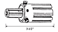Headed Concrete Anchor & Shear Connector Chuck (1 in)